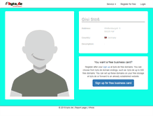 Tablet Screenshot of gisi.byto.de